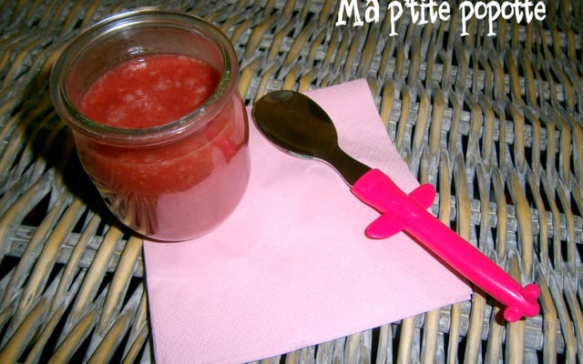 Compote de fraises