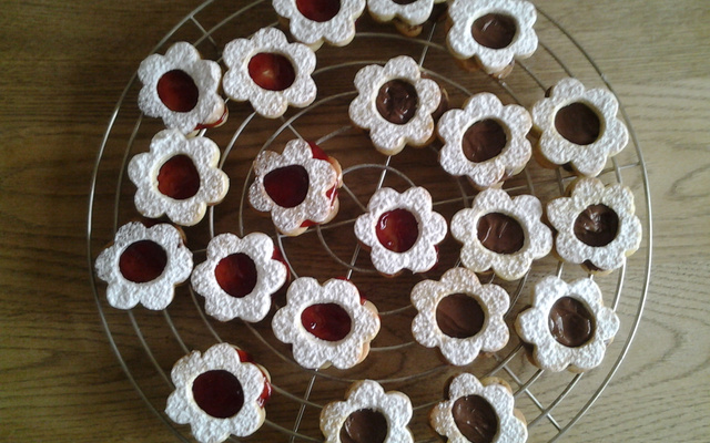 Petits sablés fourrés
