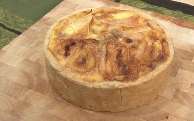Quiche façon tartiflette