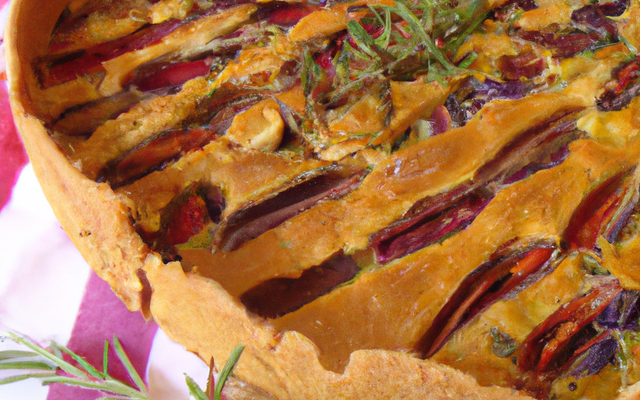 Tarte provençale traditionnelle