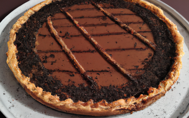 Ma tarte au chocolat et au poivre