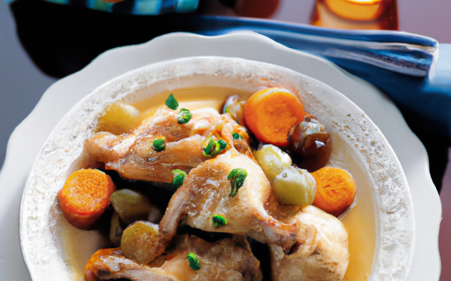 Poulet au cidre gourmand