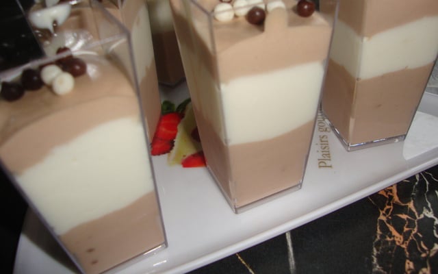 Duo de mousses au chocolat