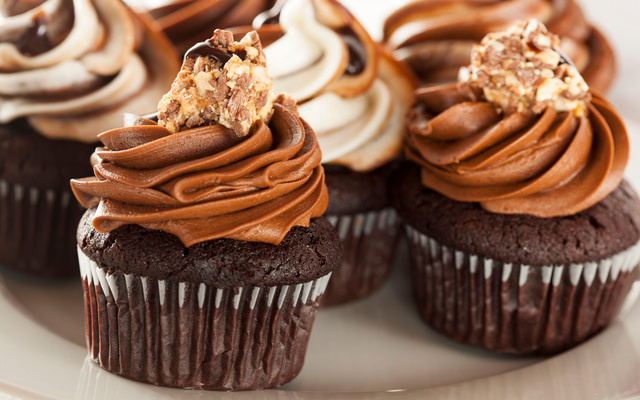 Cupcakes maison au chocolat et frosting