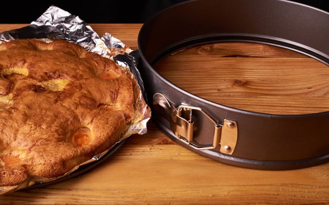 Gâteau aux abricots sans sucre ajouté