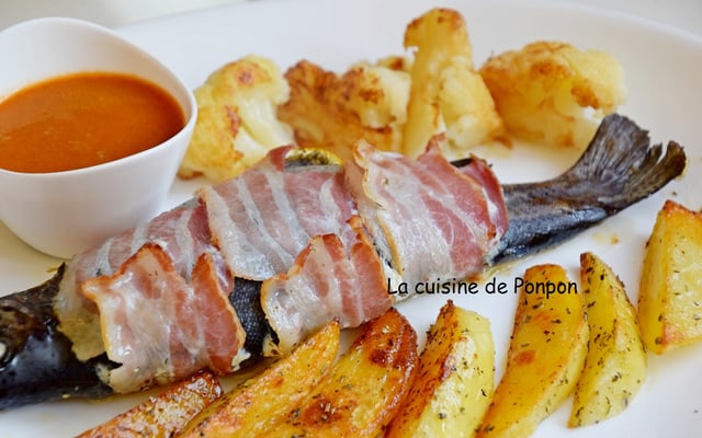 Truite à l'ardennaise