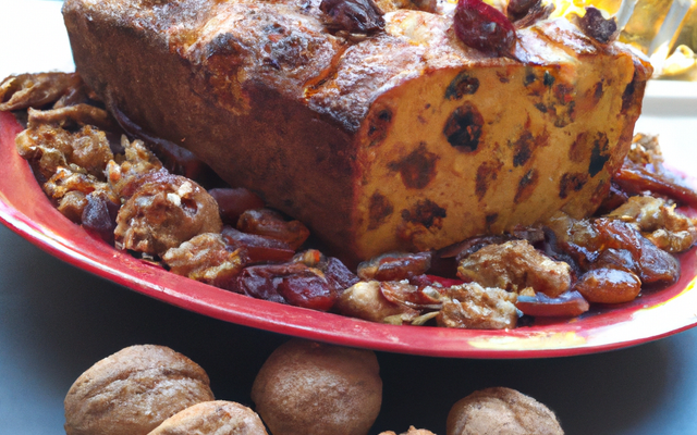 Cake au chorizo et noisettes