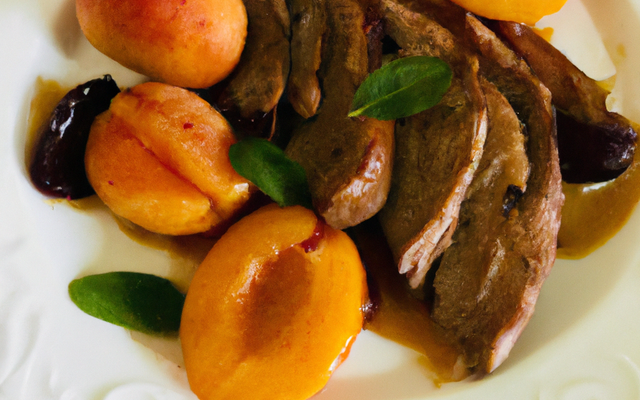 Magret de Canard aux Abricots