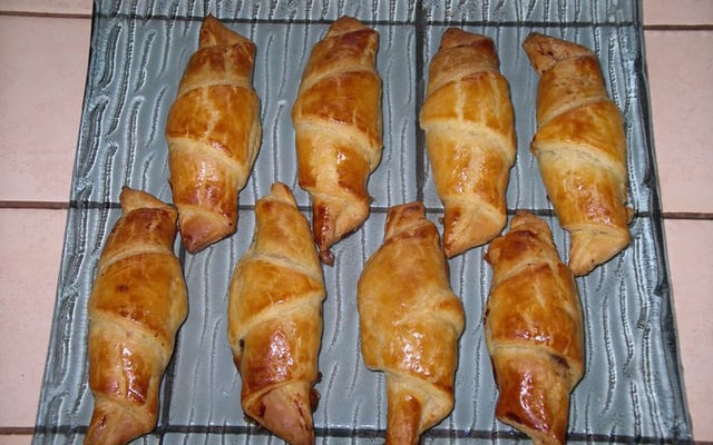 Croissants aux chocolats