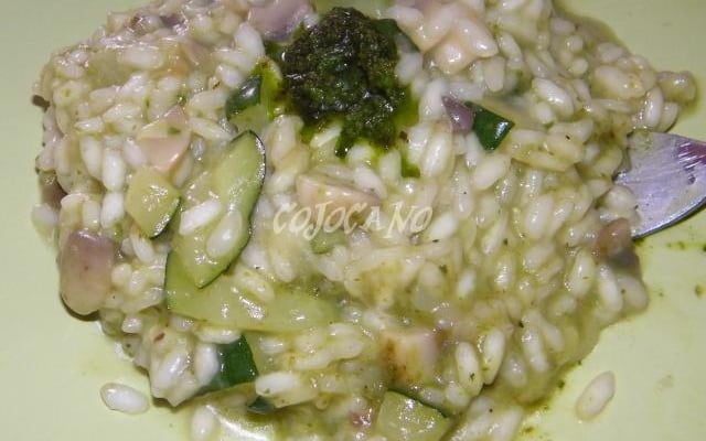 Risotto au pistou