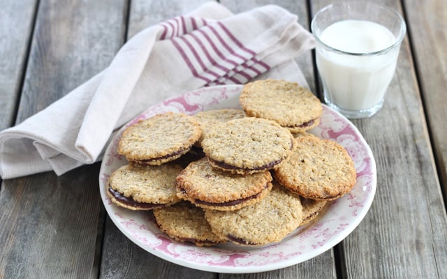 Biscuits aux flocons d'avoine & chocolat comme chez Ikea