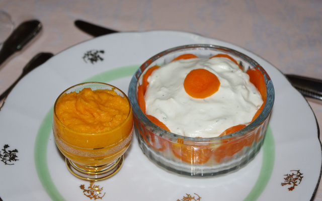 Cheesecake salé aux carottes