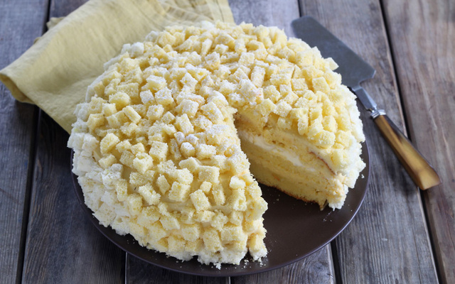 Gâteau mimosa au Companion