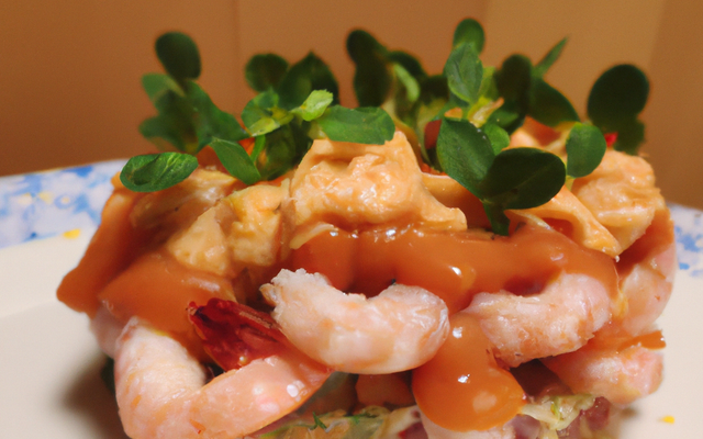 Tartare de Gambas facile