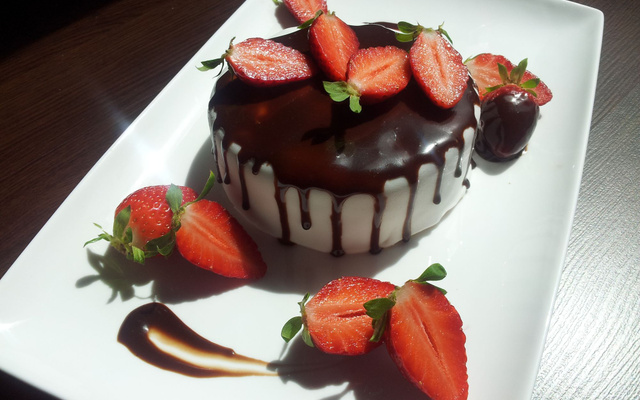 Mariage fraise chocolat