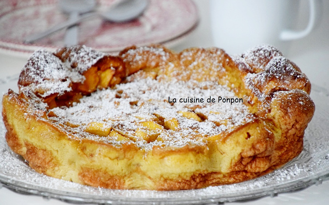 La flognarde aux pommes aux épices de Noël
