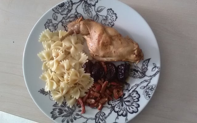 Lapin aux pruneaux facile