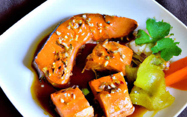 Saumon Teriyaki facile