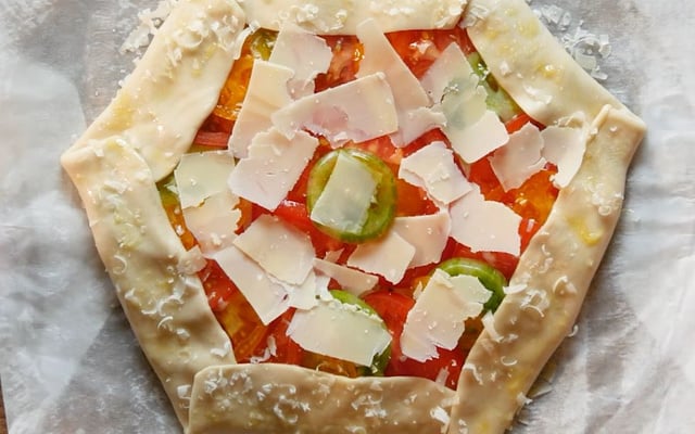 Tarte rustique aux tomates