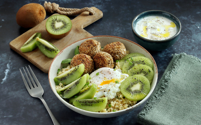 Lunch bowl au Kiwi de l'Adour IGP et tofu
