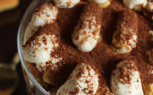 Tiramisu aux amandes torréfiées