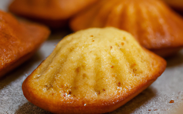 Madeleines moelleuses au doux croquant