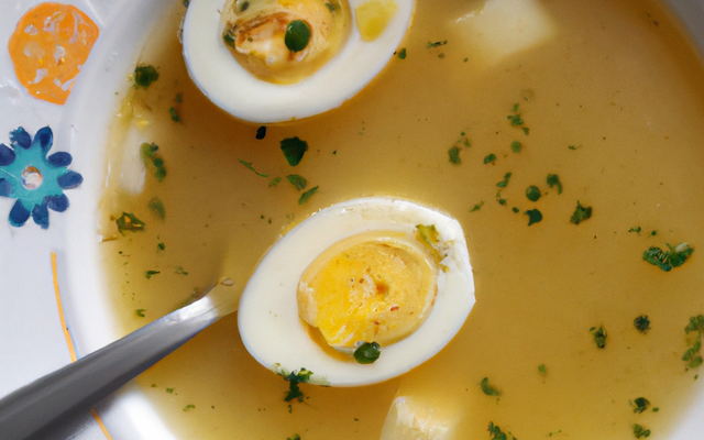 Soupe aux œufs