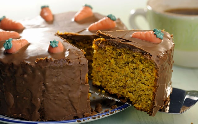 Carrot cake glaçage chocolat