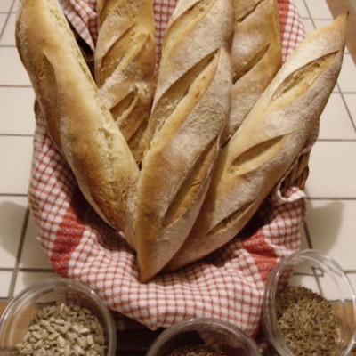 Baguettes au levain Kayser