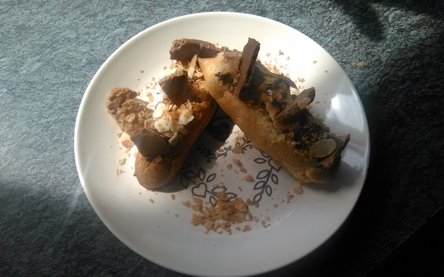 Eclairs à la manière d'un royal chocolat