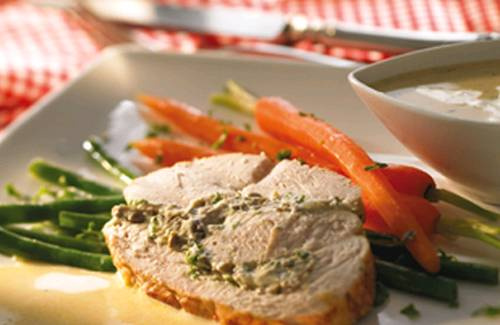 Rôti de dinde farci rapide