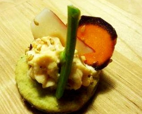 Bouchée printanière aux légumes croquants