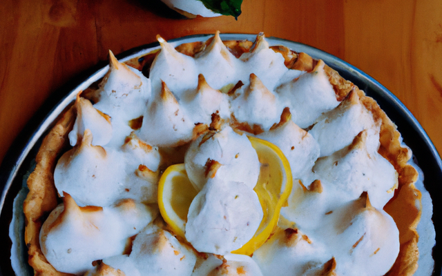 Tarte au citron meringuée de virginie