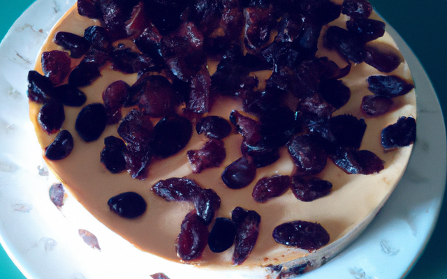 Cheesecake aux raisins