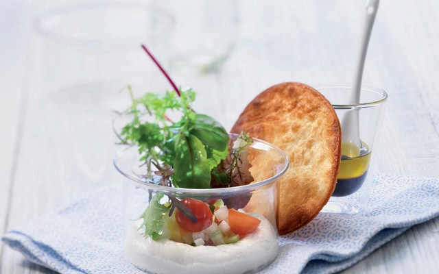 Jardinière de Chavroux et sa tuile croustillante