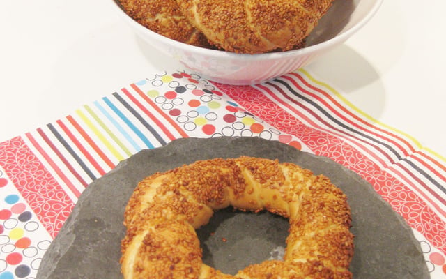 Simit turc brioché