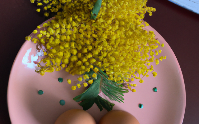 Œufs mimosa économiques