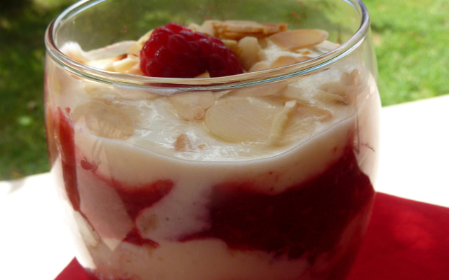 Tiramisu estival aux framboises