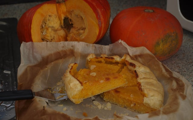 Tarte onctueuse aux potirons