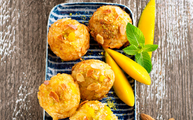 Arancini à la mangue