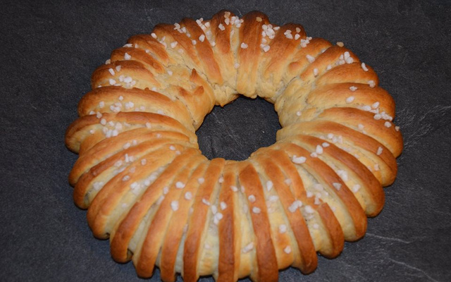 Brioche suédoise (couronne) au Nutella au délimix