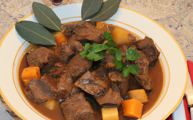Abaisse de viande au cognac pour les fêtes