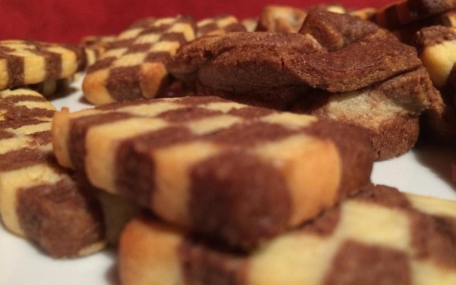 Damiers choco-vanille