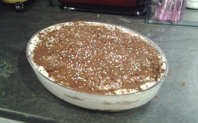 Tiramisu sans œufs
