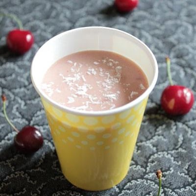 Smoothie cerise banane