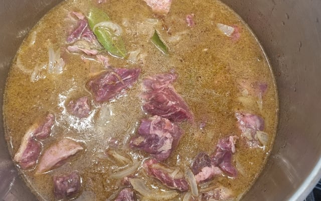 Joue de bœuf à la cannelle