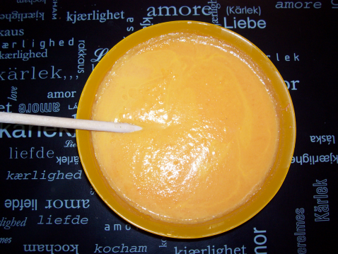 Soupe de potiron et de pomme de terre