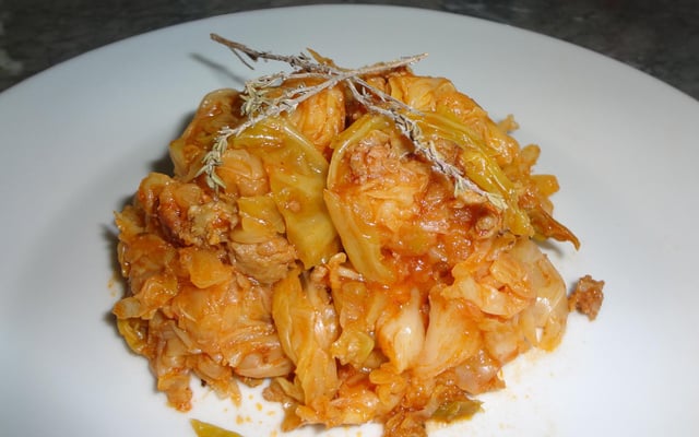 Choux farcis à ma façon