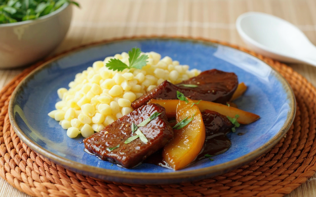 aiguillettes de canard au miel