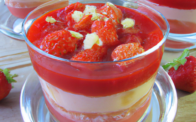 Verrines fraise fresh